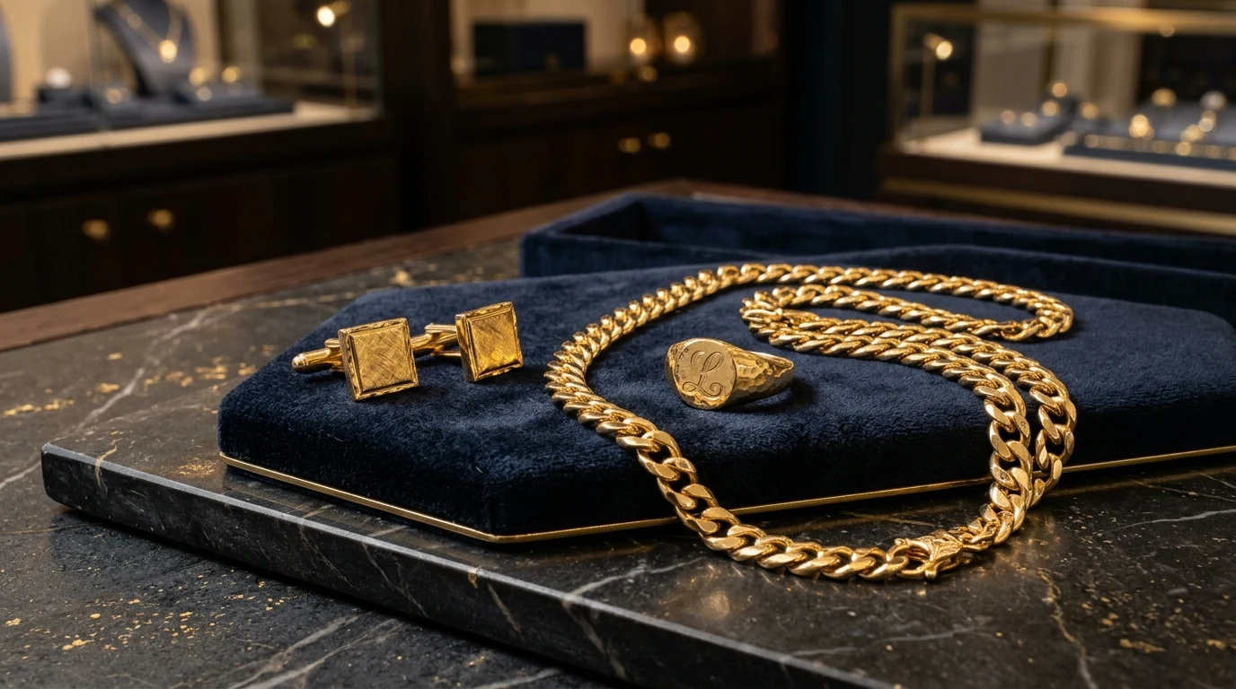 Gold jewellery collection at FB Collections Pakistan