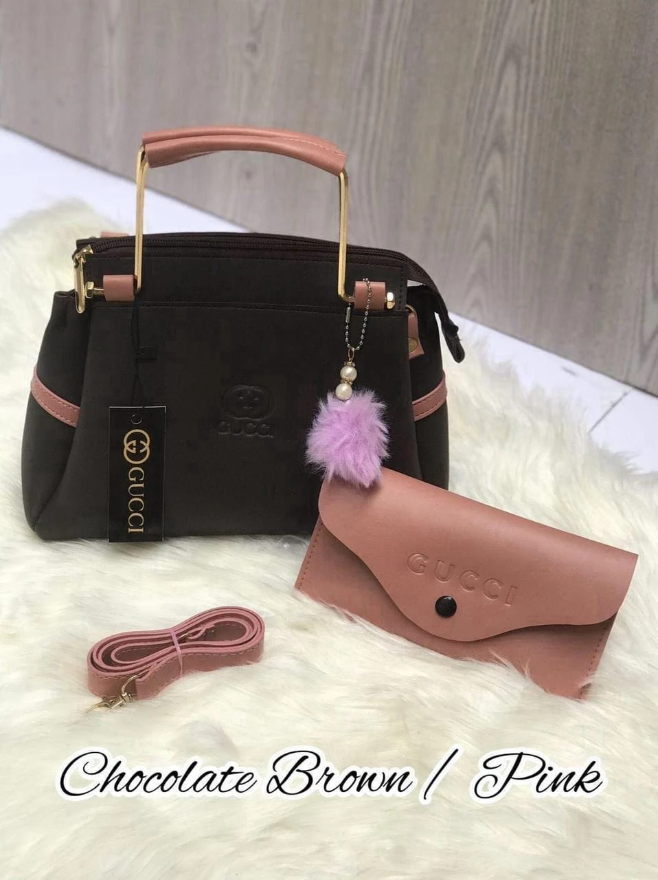 Premium 3 Pocket Shoulder Bag for Women view 4