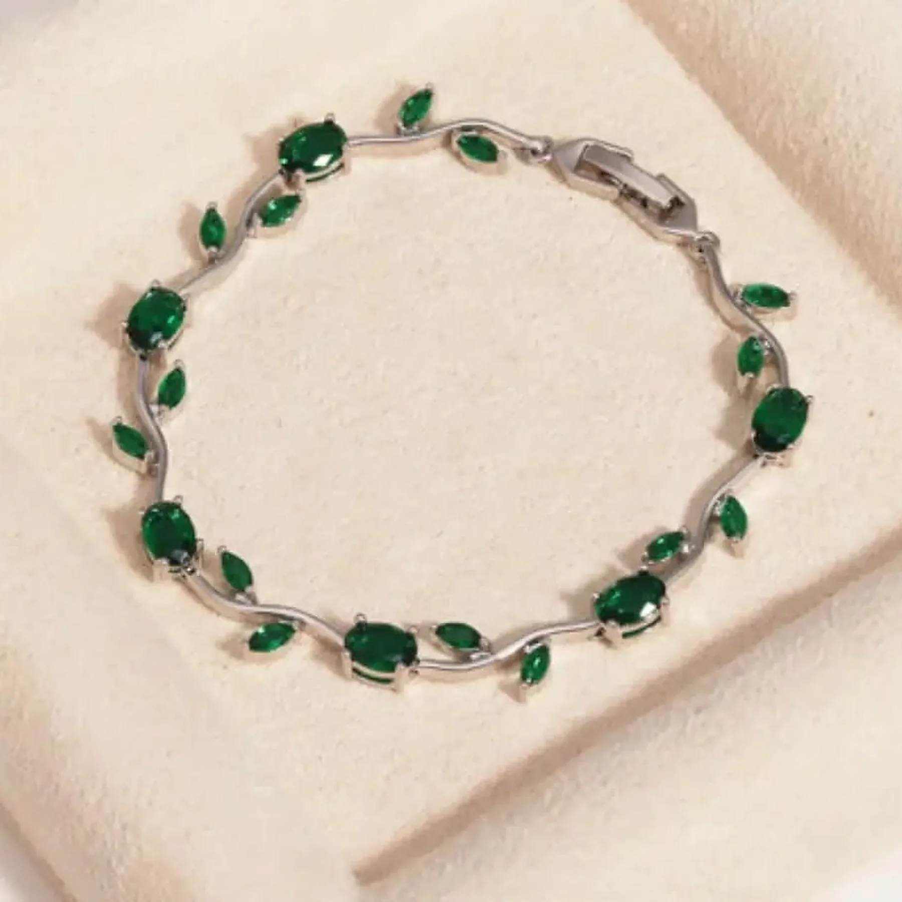 Silver Base Korean Trending Bracelet view 2