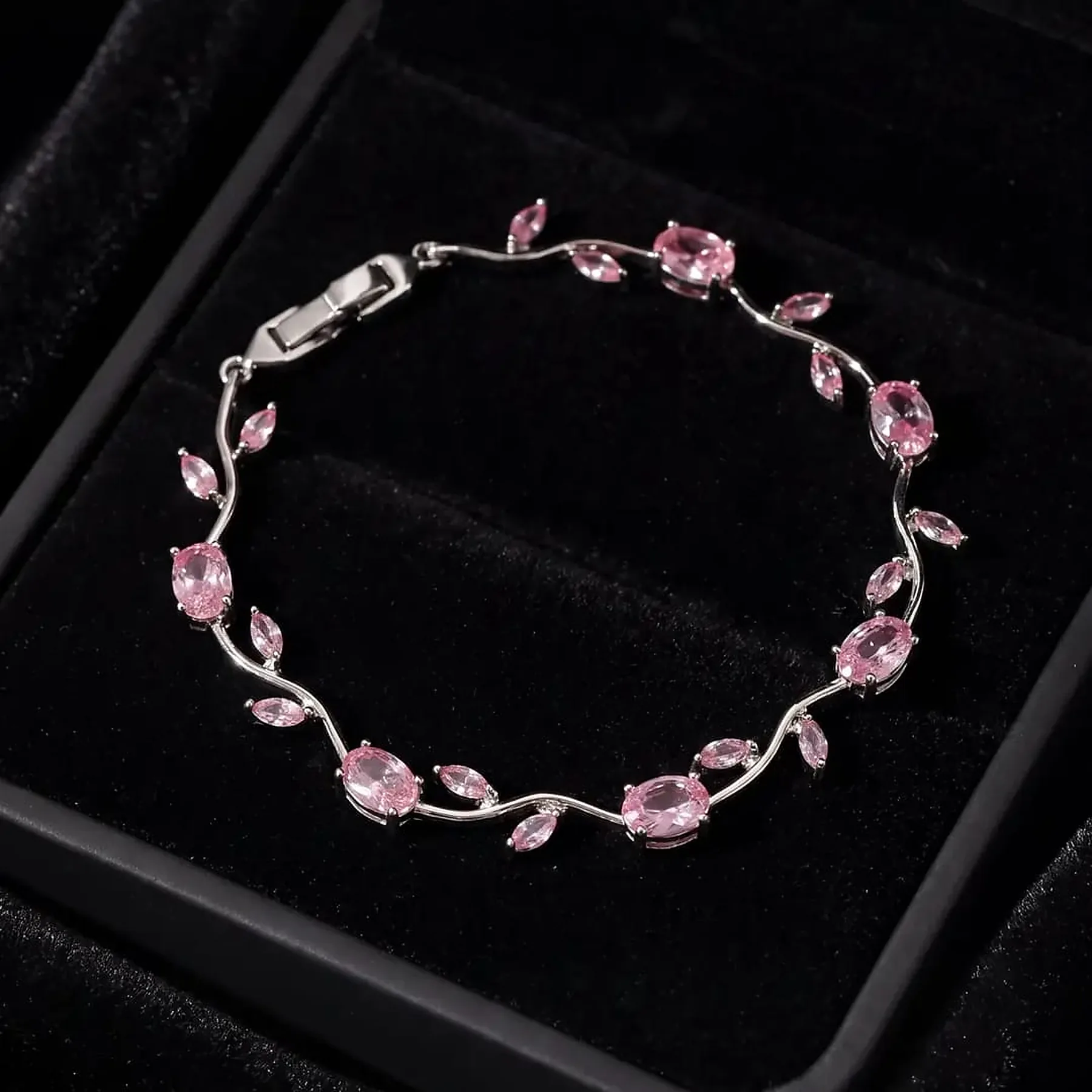 Silver Base Korean Trending Bracelet available online in Pakistan at FB Collections