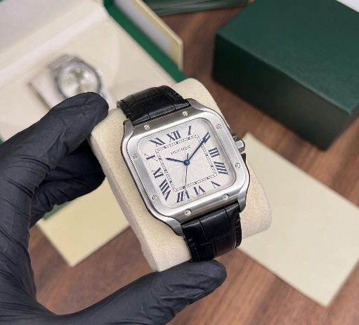 Hughes Leather Strap Swiss Made view 2
