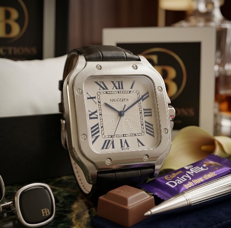 Hughes Leather Strap Swiss Made available online in Pakistan at FB Collections